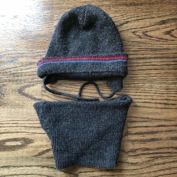 Zara Baby Boy Knit Hat and Scarf - Picture 5 of 10